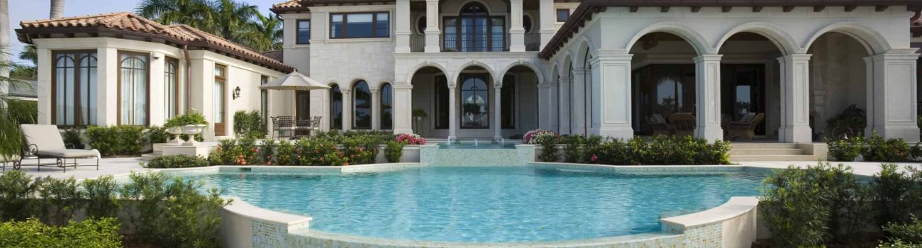 Beautiful Swimming Pool at an Estate Home